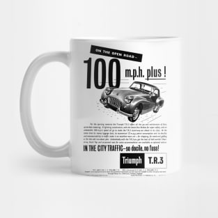 Vintage Triumph TR3 Advert Mug